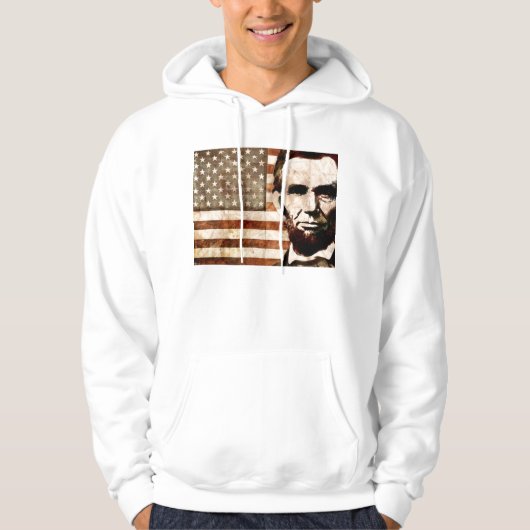 Abraham Lincoln Hoodie (Vorderseite)