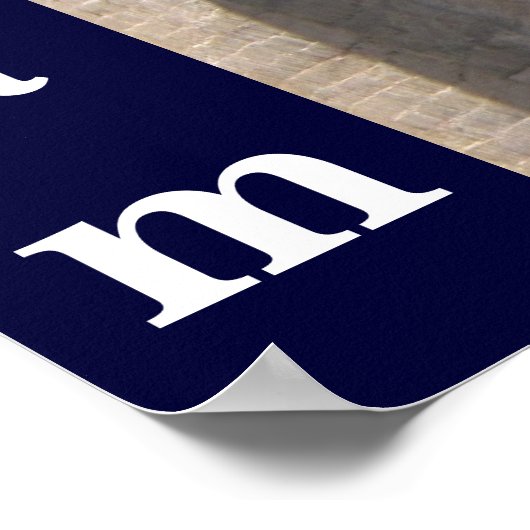 Abraham Lincoln House Divided Poster (Ecke)