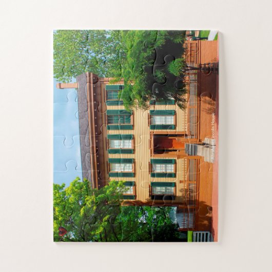 Abraham Lincoln House Puzzle (Vertikal)