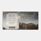 Abraham Lincoln Inspiration Zitat "Erfolg" Schreibtischunterlage (Vorderseite)