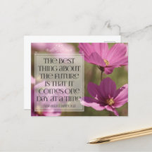 Abraham Lincoln inspirierendes Zitat "Die Zukunft"