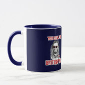 Abraham Lincoln ist für britische Regel zu cool Tasse (Links)