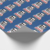 Abraham Lincoln ist mein Homeboy Geschenkpapier (Ecke)