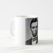 Abraham Lincoln Kaffeetasse (Vorderseite Links)
