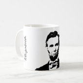 Abraham Lincoln Kaffeetasse (Vorderseite Links)