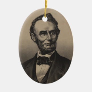 Abraham Lincoln Keramikornament