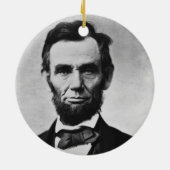 Abraham Lincoln Keramikornament (Hinten)
