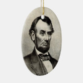 Abraham Lincoln Keramikornament (Rechts)