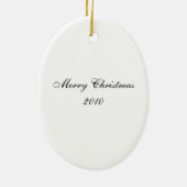 Abraham Lincoln Keramikornament (Hinten)