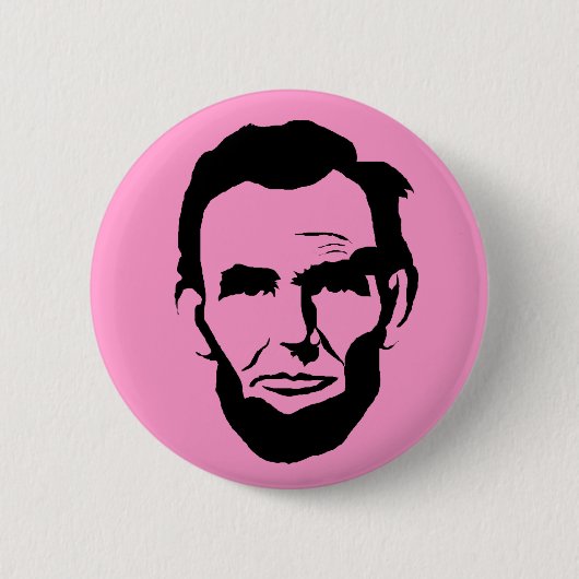 Abraham Lincoln-Knopf Button (Vorderseite)