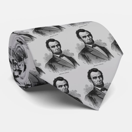 Abraham Lincoln Krawatte (Gerollt)