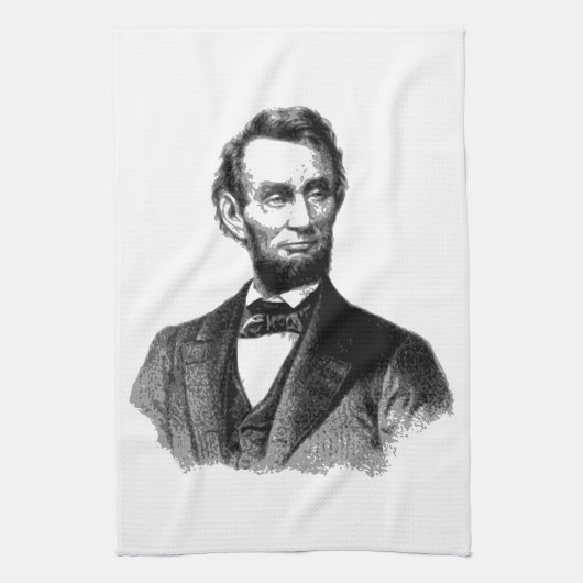 Abraham Lincoln Küchentuch (Vertikal)