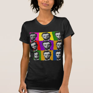 Abraham Lincoln-Kunst-Geschenke---Einzigartige 9 T-Shirt