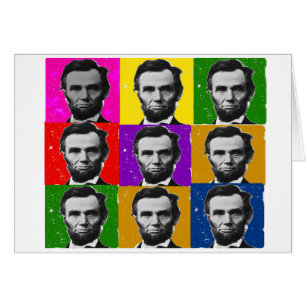 Abraham Lincoln Kunstgeschenke - Einzigartige 9 Fo
