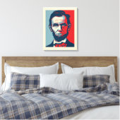 Abraham Lincoln Leinwand (Insitu (Schlafzimmer))