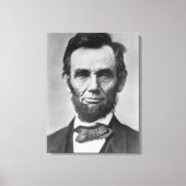 Abraham Lincoln Leinwanddruck (Vorderseite)