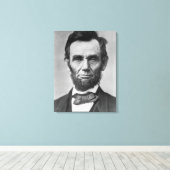 Abraham Lincoln Leinwanddruck (Insitu (Holzboden))