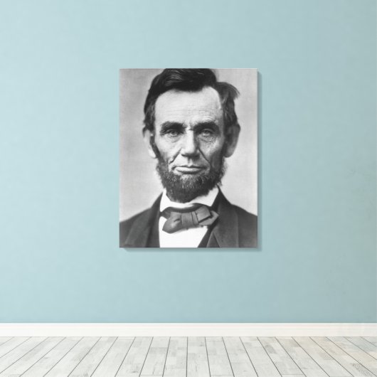 Abraham Lincoln Leinwanddruck (Insitu (Holzboden))