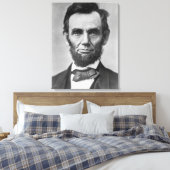 Abraham Lincoln Leinwanddruck (Insitu (Schlafzimmer))