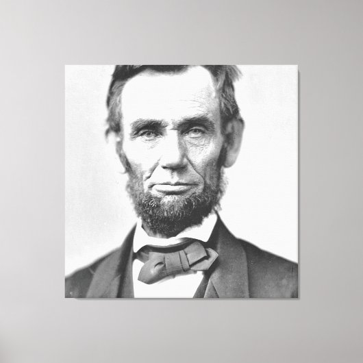 Abraham Lincoln Leinwanddruck (Vorderseite)