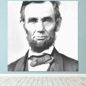 Abraham Lincoln Leinwanddruck (Insitu (Holzboden))