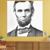 Abraham Lincoln Leinwanddruck (Insitu (Wohnzimmer))
