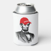 Abraham Lincoln MAGA Dosenkühler (Kanne Rückseite)