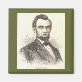 Abraham Lincoln Magnet (Vorne)