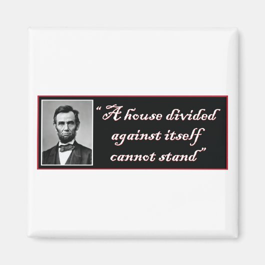 Abraham Lincoln Magnet (Vorne)