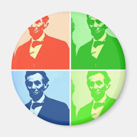 Abraham Lincoln Magnet (Vorne)