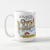 Abraham Lincoln & Mary Todd Frühstück im Bett Kaffeetasse (Links)