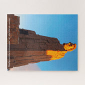 Abraham Lincoln Memorial Wyoming. Puzzle (Horizontal)