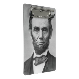 Abraham Lincoln Mini Klemmbrett