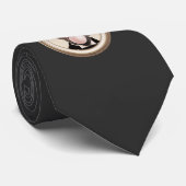 Abraham Lincoln mit Kaugummi Krawatte (Gerollt)