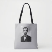 Abraham Lincoln - mit Malice in Richtung Niemand Tasche (Vorderseite)