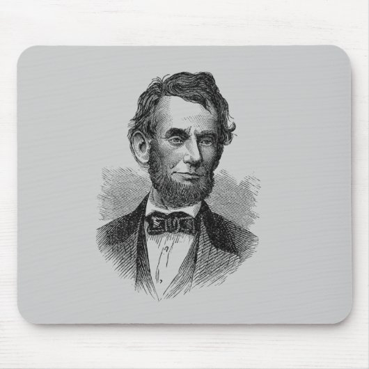 Abraham-Lincoln Mouse Pad Mousepad (Vorne)