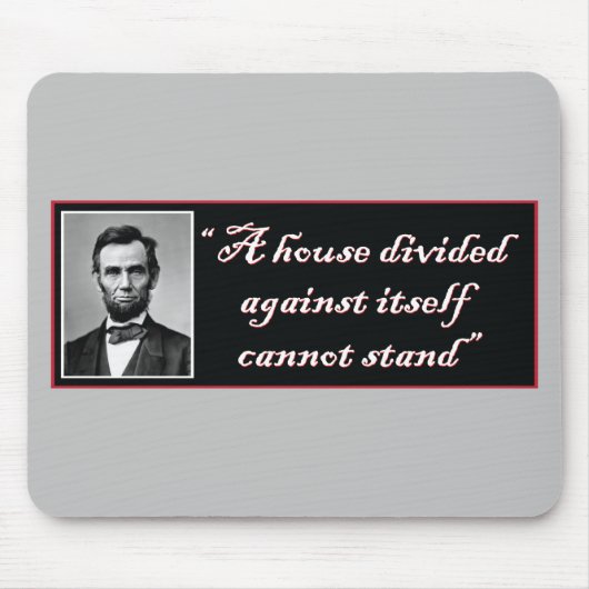 Abraham Lincoln Mousepad (Vorne)