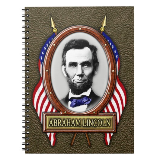 Abraham Lincoln Notizblock (Vorderseite)