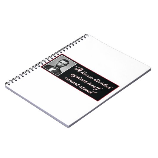 Abraham Lincoln Notizblock (Linke Seite)