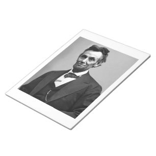 Abraham Lincoln Notizblock