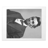 Abraham Lincoln Notizblock (Vorderseite)
