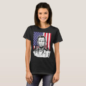 Abraham Lincoln oder Sei exzellent zueinander oder T-Shirt (Vorne ganz)