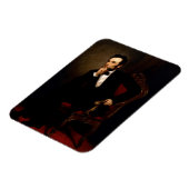 Abraham Lincoln Offiziell Portrait Magnet (Linke Seite)
