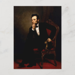 Abraham Lincoln Offiziell White House Portrait Postkarte