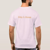 Abraham Lincoln Original Artwork T - Shirt (Rückseite)