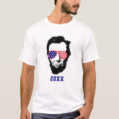 Abraham Lincoln Patriotic T-Shirt (Vorderseite)