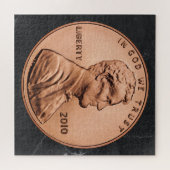 Abraham Lincoln | Penny Puzzle (Horizontal)