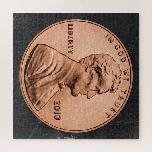 Abraham Lincoln | Penny Puzzle (Horizontal)