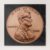 Abraham Lincoln | Penny Puzzle (Vertikal)