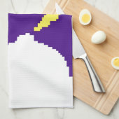 Abraham Lincoln Pixelated Handtuch (Viertel Falte)